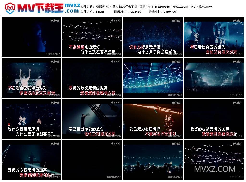 杨语莲-伤痛的心该怎样去面对_国语_流行_ME800648